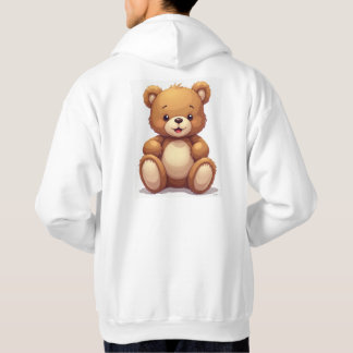 Teddy bear hood hoodie