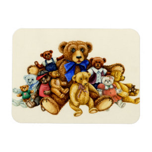 TEDDY BEAR HUGS MAGNET *Customise