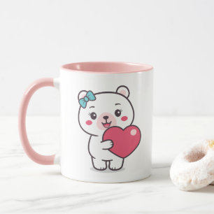 Teddy Bear Illustration Mug