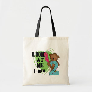 Teddy Bear I'm 2 Birthday T-shirts and Gifts Tote Bag