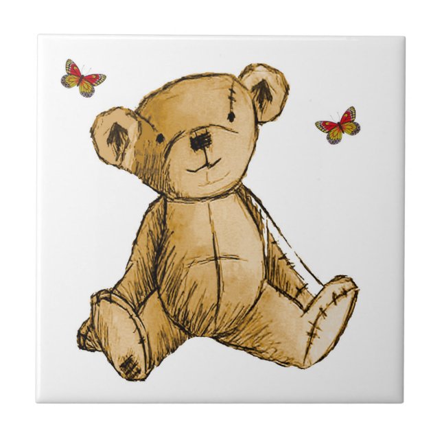 Teddy Bear image for Ceramic-Photo-Tile Tile (Front)
