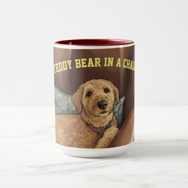 Teddy Bear In a Chair, the Mug (Center)