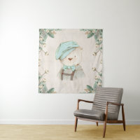 Teddy Bear in Hat Cute Sweet Adorable Whimsy