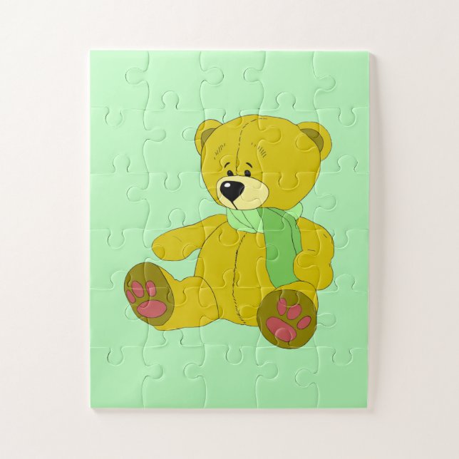 Teddy Bear Jigsaw Puzzle (Vertical)