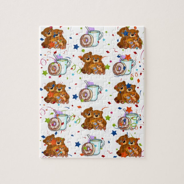 Teddy Bear Jigsaw Puzzle (Vertical)