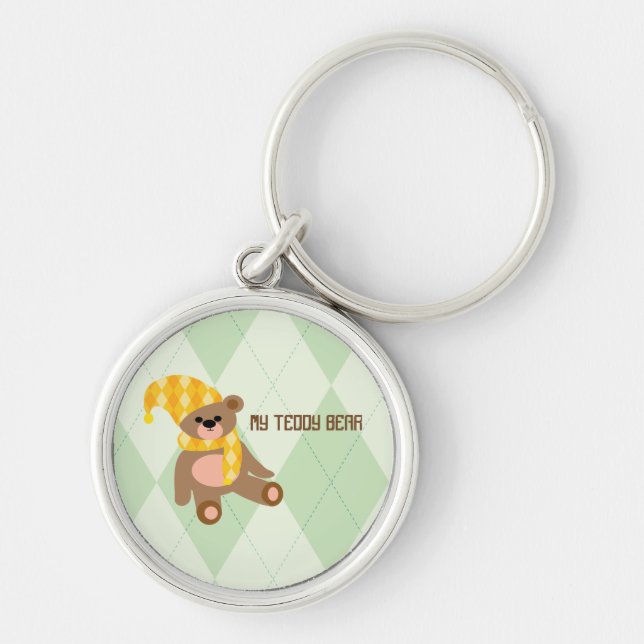 Teddy bear key ring (Front)