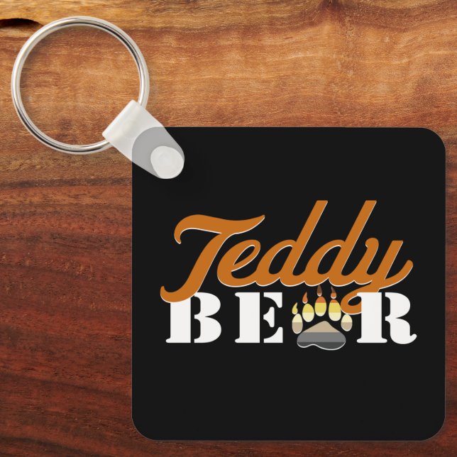 Teddy Bear Keychain (Front)
