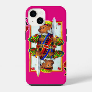 Teddy Bear King of Hearts iPhone 6 Case