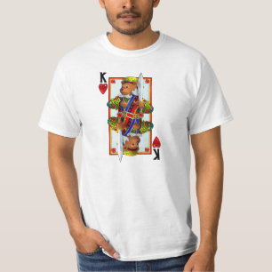 Teddy Bear King of Hearts T-Shirt
