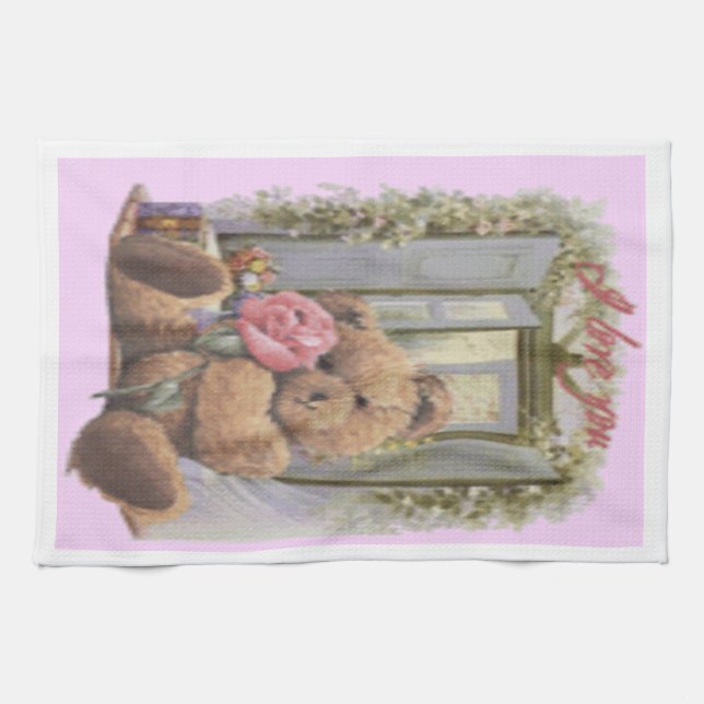 Teddy Bear Kitchen Towels (Horizontal)