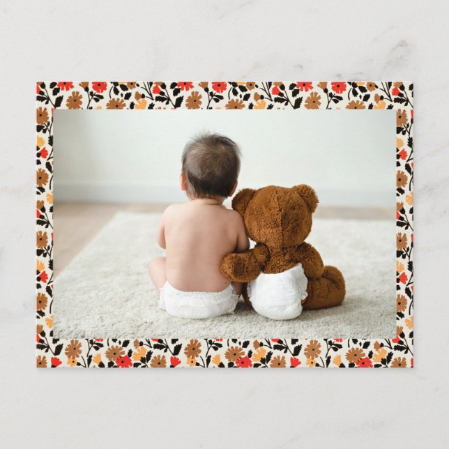 Teddy Bear Love Postcard template (Front)