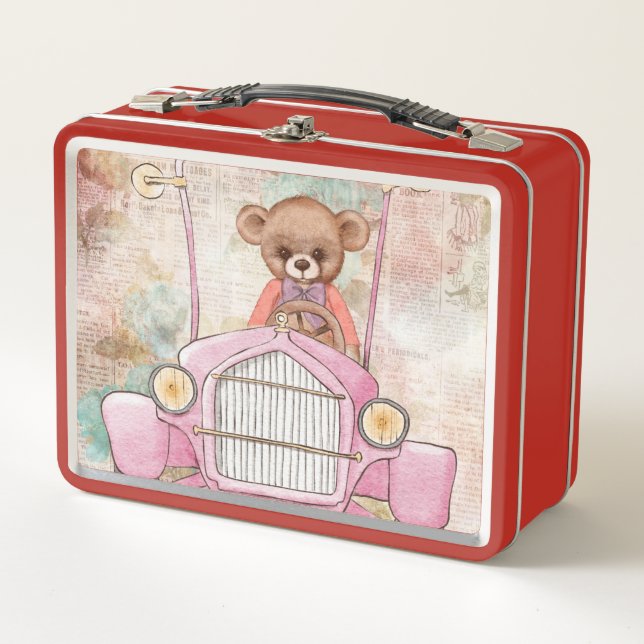 Teddy Bear Lunch Box (Front)