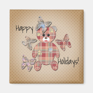 Teddy bear magnet