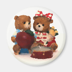 Teddy bear magnet