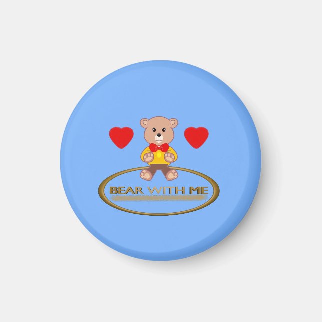 Teddy Bear  Magnet (Front)