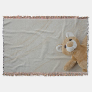 Teddy Bear Marble Throw Blaket Blanket
