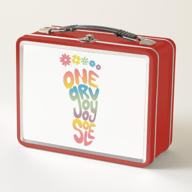 Teddy Bear Metal Lunch Box (Front)