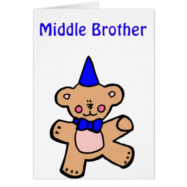 teddy bear middle brother (Front)