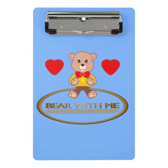 Teddy Bear  Mini Clipboard (Front)