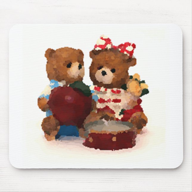 Teddy bear mouse mat (Front)