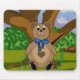 Teddy Bear Mouse Mat