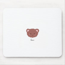 teddy bear mouse pad