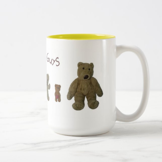 Teddy Bear Mug  -  5 Wise Guys (Right)