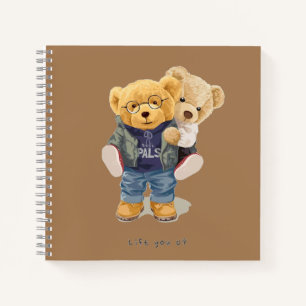 Teddy bear  notebook
