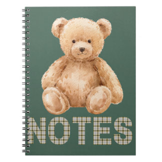 Teddy Bear Notebook