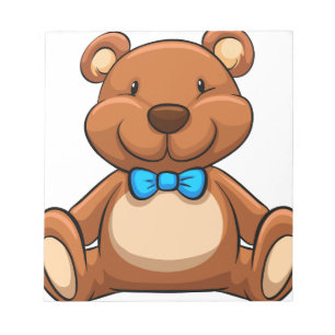 Teddy bear notepad