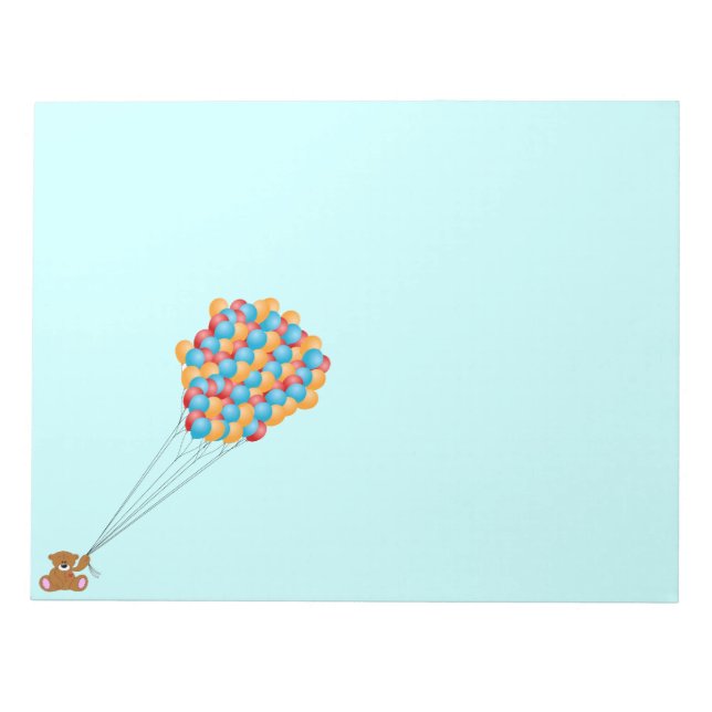 Teddy Bear Notepad (Front)
