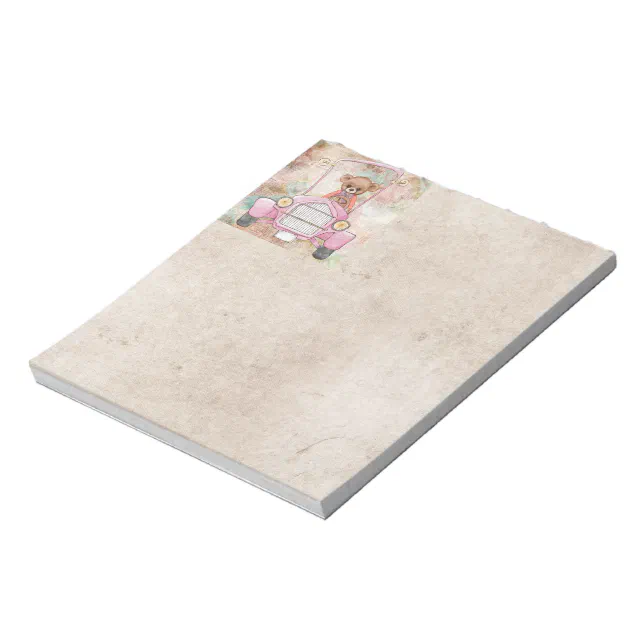 Teddy Bear Notepad | Zazzle