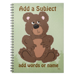 Teddy Bear O1 Notebook