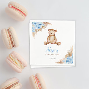 Teddy Bear Pampas Grass Napkin