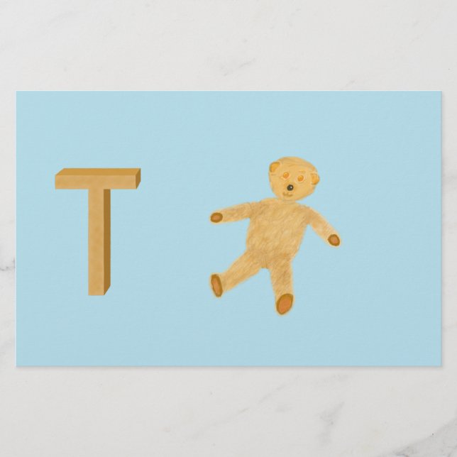 Teddy Bear Paper (Front)