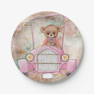 Teddy Bear Paper Plate