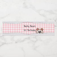 Teddy Bear Peekaboo birthday