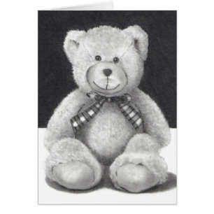 Teddy Bear, Pencil Drawing: Big BEAR HUG For You