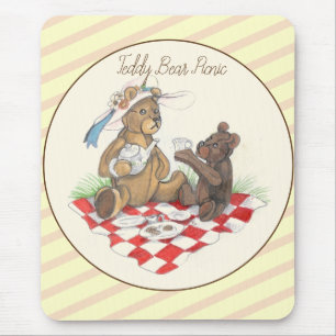 Teddy Bear Picnic mousepad