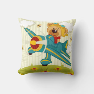 Teddy Bear Pilot Cushion