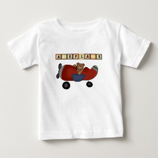 Teddy Bear Pilot Tshirts and Gifts (Front)