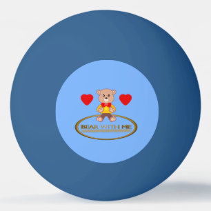 Teddy Bear Ping Pong Ball