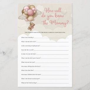 Teddy bear pink How Well Do You Know The Mummy