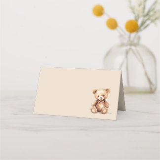 Teddy Bear  Place Card
