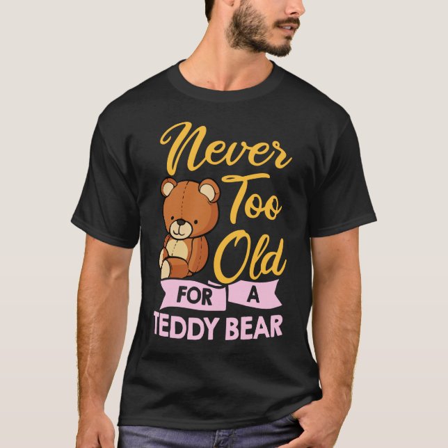 Teddy Bear Plush Animal Stuffed Giant T-Shirt (Front)
