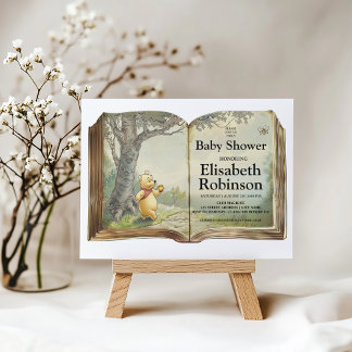 Teddy Bear Shower Personalised Invitation