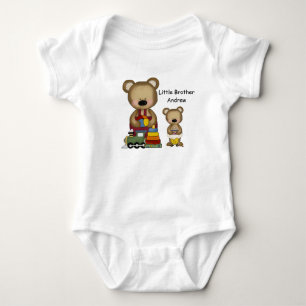 Teddy Bear Siblings Coordinating T-Shirt Baby Bodysuit