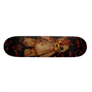 Teddy Bear skateboard. Skateboard