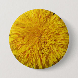 Teddy Bear Sunflower 7.5 Cm Round Badge