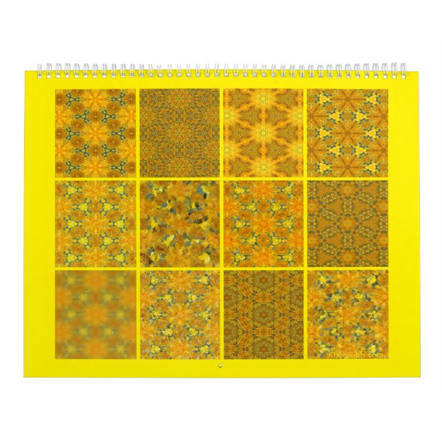 Teddy Bear Sunflower Calendar (Cover)